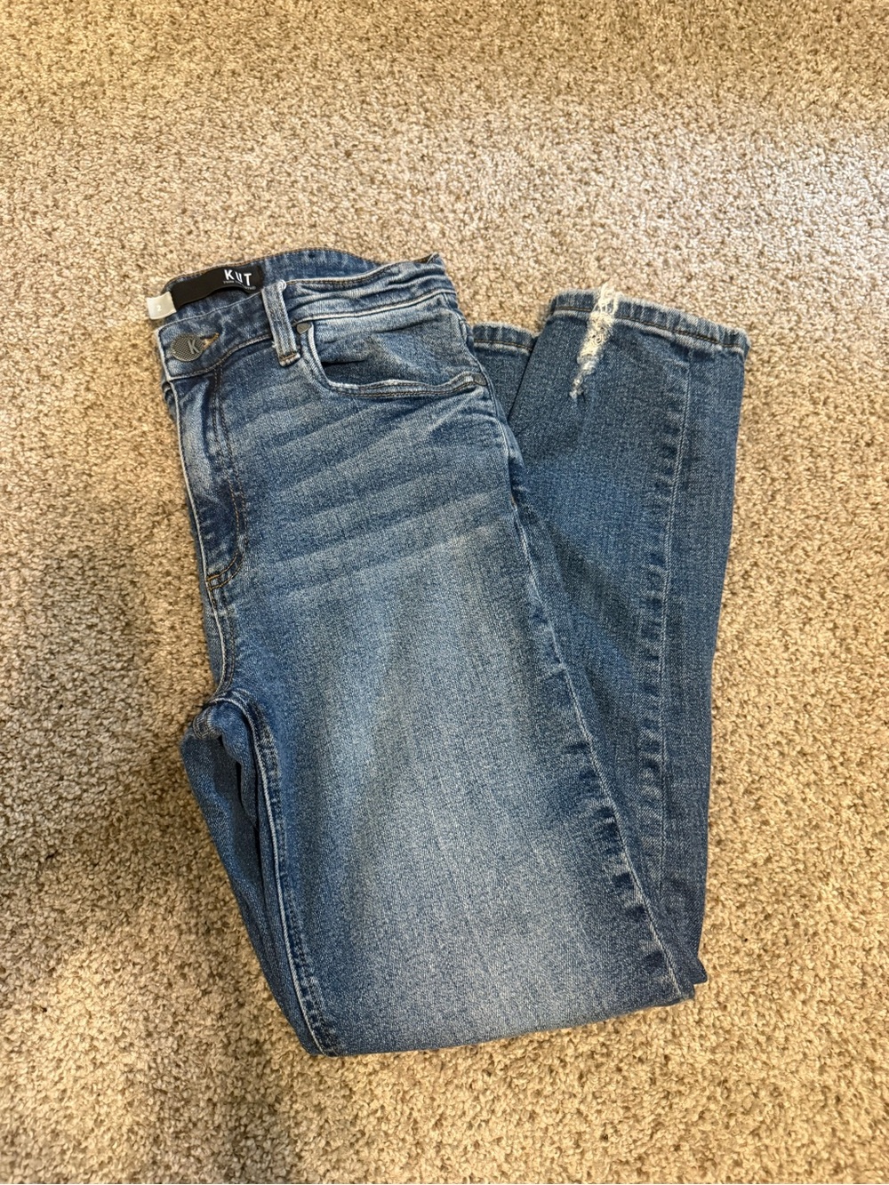 Kut from the Kloth from the Kloth Women's Blue Denim MOM Jeans